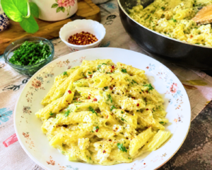 ​Creamy Cottage Cheese Pasta