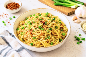 10-Minute Garlic Butter Noodles with Chilli Oil